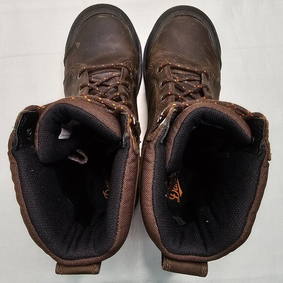 DANNER Trakwelt 8" Waterproof Leather Safety Boots Brown 13243 Men's Size 9D EUC - Picture 6 of 14